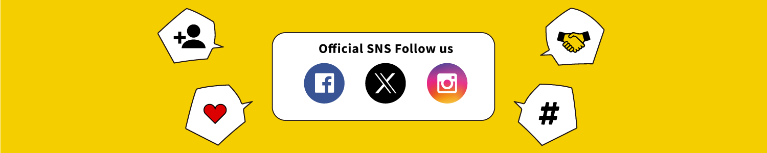 Facebook・Twitter・Instagramに連携